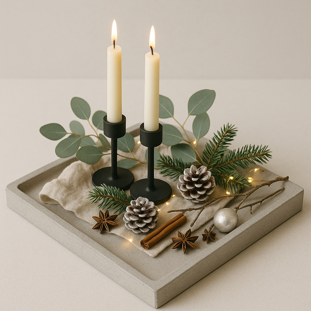 Beton-Tablett - minimalistisch & stilvoll