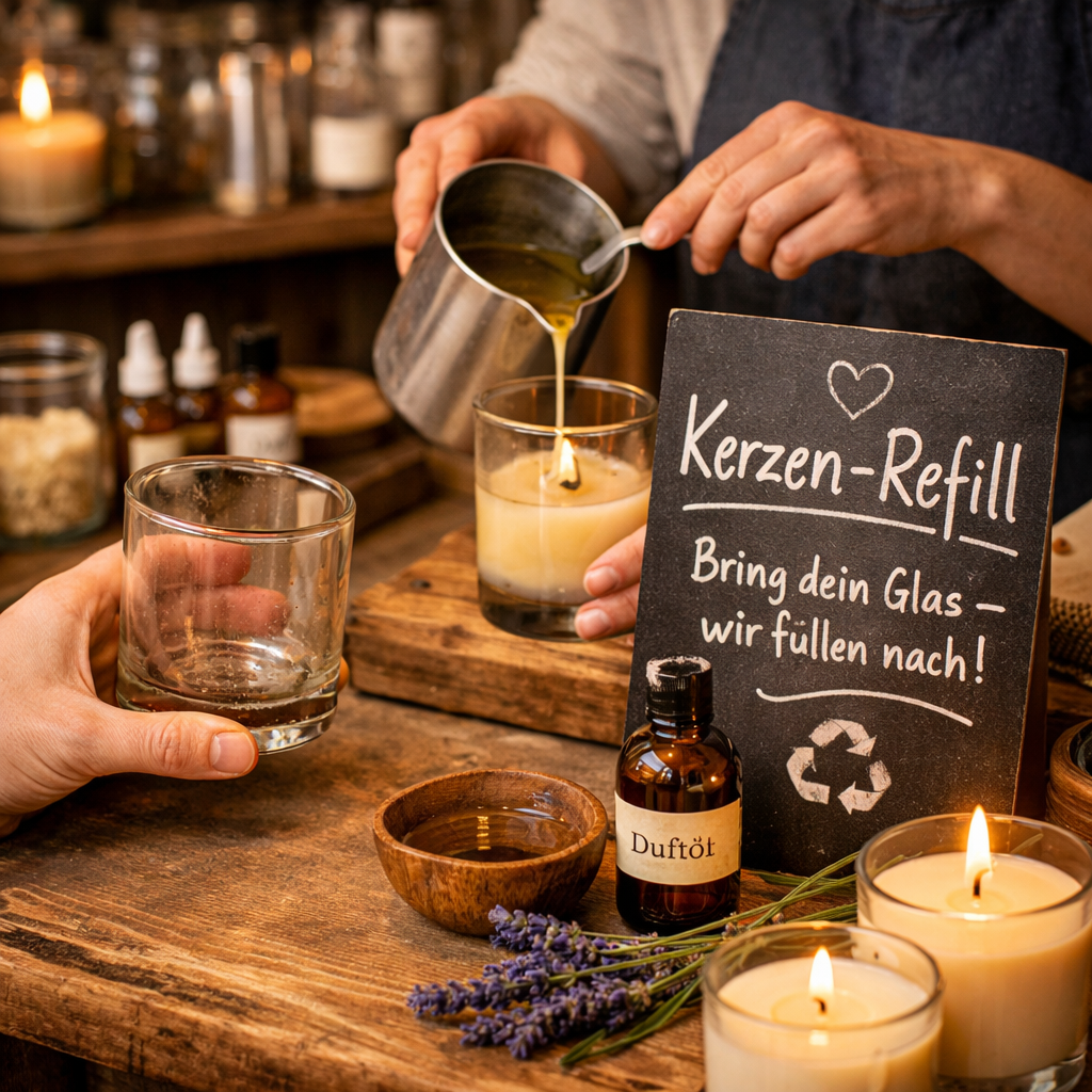 Kerzen-Refill im Wunschduft 140g