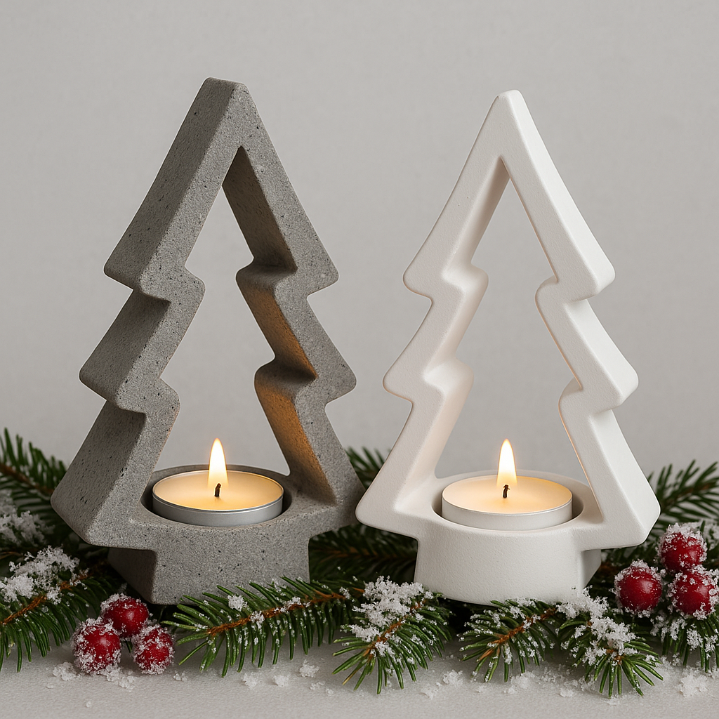 Limitierter Vorverkauf | Tannenbaum mit Teelichthalter - hangefertig