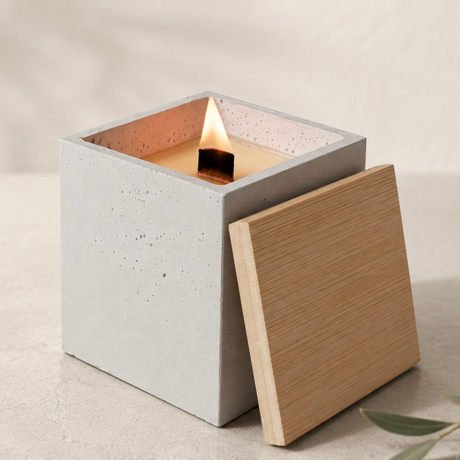 BUNDEL Dauer-Betonkerze Muro | □ 10cm